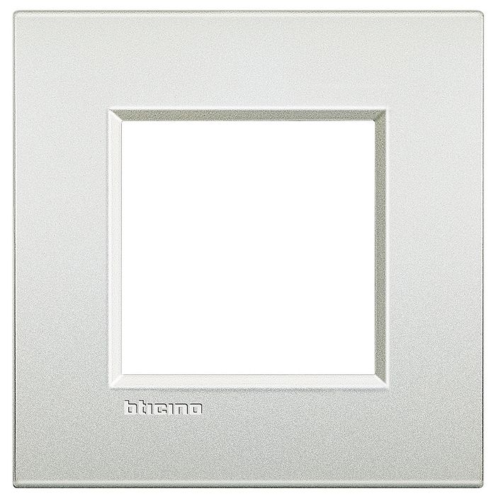 Рамка 1 пост BTicino LIVING LIGHT, белый жемчуг, LNE4802PR