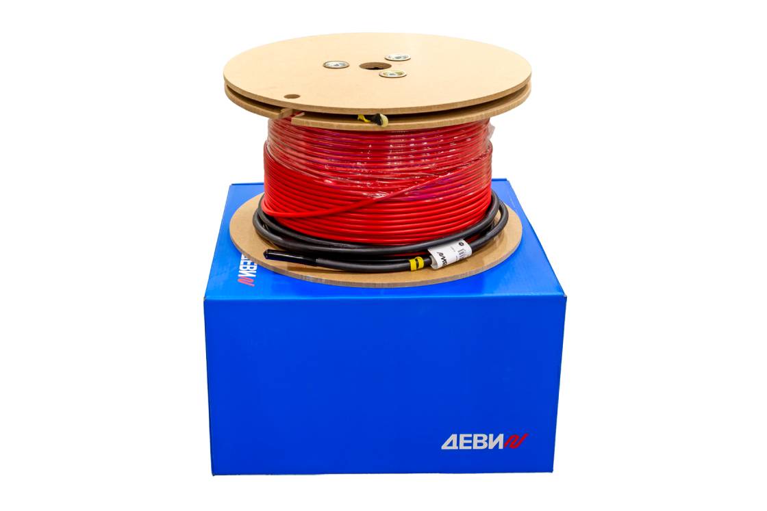 ДЕВИ Flex-10T нагревательный кабель 1600 Вт 230 В 160 м